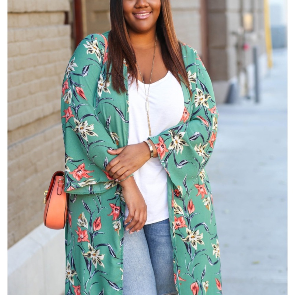 Green Fun Kimono From Target